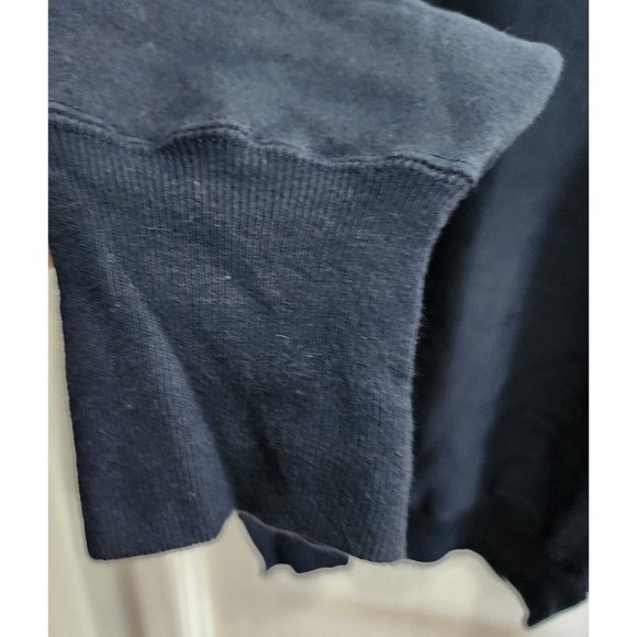 VTG Reverse Weave CHAMPION Sweatshirt Mens Navy Blue Nautical Flag Logo Size L - Picture 7 of 11